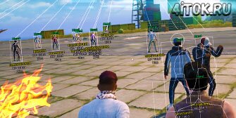 Чит на PUBG MOBILE ВХ и АИМ БОТ на эмулятор GAMELOOP